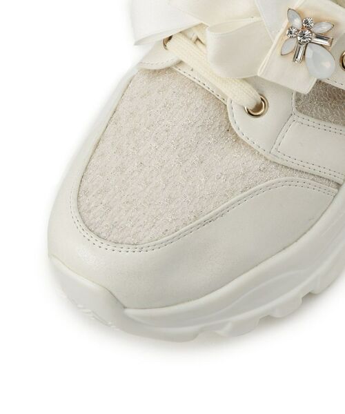 ESPERANZA / エスペランサ スニーカー | ツインリボンベルト付きラメスニーカー | 詳細19