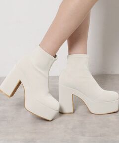 ESPERANZA / エスペランサ ブーツ（ショート丈） | 【ラク盛り／ショートブーツ】リピーター続出／脚長美脚 厚底ショートブーツ 26SS