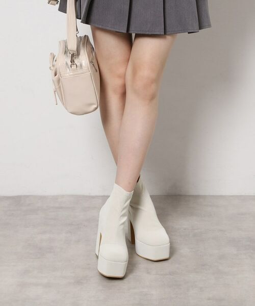 ESPERANZA / エスペランサ ブーツ（ショート丈） | 【ラク盛り／ショートブーツ】リピーター続出／脚長美脚 厚底ショートブーツ 26SS | 詳細1
