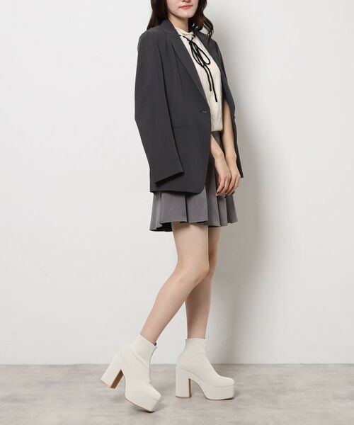 ESPERANZA / エスペランサ ブーツ（ショート丈） | 【ラク盛り／ショートブーツ】リピーター続出／脚長美脚 厚底ショートブーツ 26SS | 詳細3