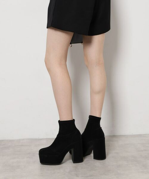 ESPERANZA / エスペランサ ブーツ（ショート丈） | 【ラク盛り／ショートブーツ】リピーター続出／脚長美脚 厚底ショートブーツ 26SS | 詳細5