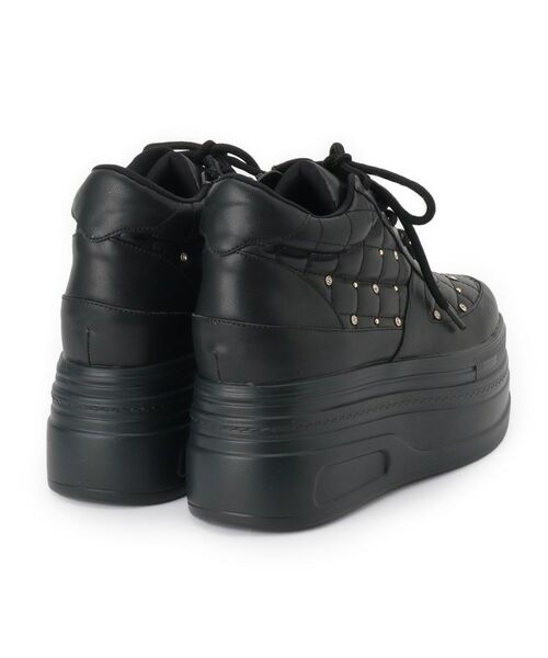 ESPERANZA / エスペランサ スニーカー | きゅんフィット厚底フラットキルティングスタッズスニーカー | 詳細15