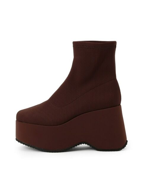 ESPERANZA / エスペランサ ブーツ(ショート丈) | スタイルぐんっとアップ!厚底ニットショートブーツ | 詳細14