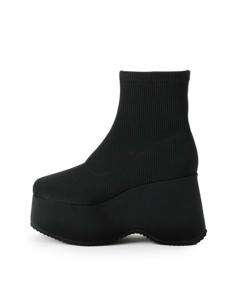 ESPERANZA / エスペランサ ブーツ(ショート丈) | スタイルぐんっとアップ!厚底ニットショートブーツ | 詳細16