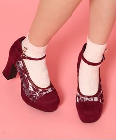 ESPERANZA / エスペランサ パンプス | 厚底レースパンプス