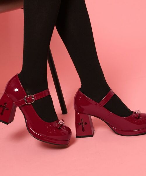 ESPERANZA / エスペランサ パンプス | 厚底十字架くり抜きパンプス | 詳細7