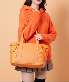 ESPERANZA / エスペランサ トートバッグ | 【推し活】レースアップクリアポケトート