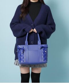 ESPERANZA / エスペランサ トートバッグ | 【推し活】レースアップクリアポケトート