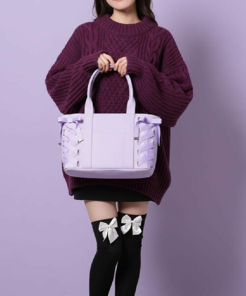 ESPERANZA / エスペランサ トートバッグ | 【推し活】レースアップクリアポケトート | 詳細11