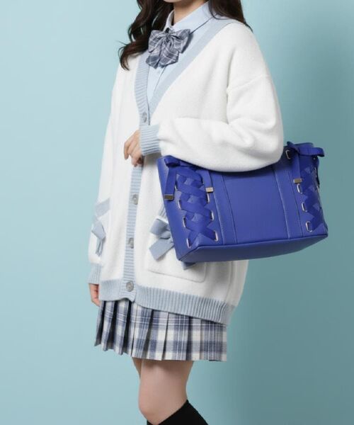 ESPERANZA / エスペランサ トートバッグ | 【推し活】レースアップクリアポケトート | 詳細8