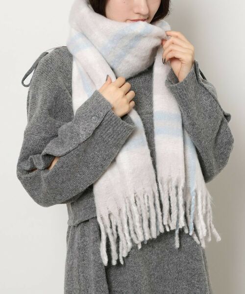 ESPERANZA / エスペランサ マフラー・ショール・スヌード・ストール | ブークレチェックストール | 詳細5