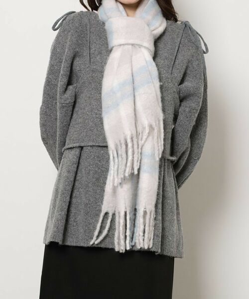 ESPERANZA / エスペランサ マフラー・ショール・スヌード・ストール | ブークレチェックストール | 詳細6