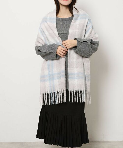 ESPERANZA / エスペランサ マフラー・ショール・スヌード・ストール | ブークレチェックストール | 詳細7