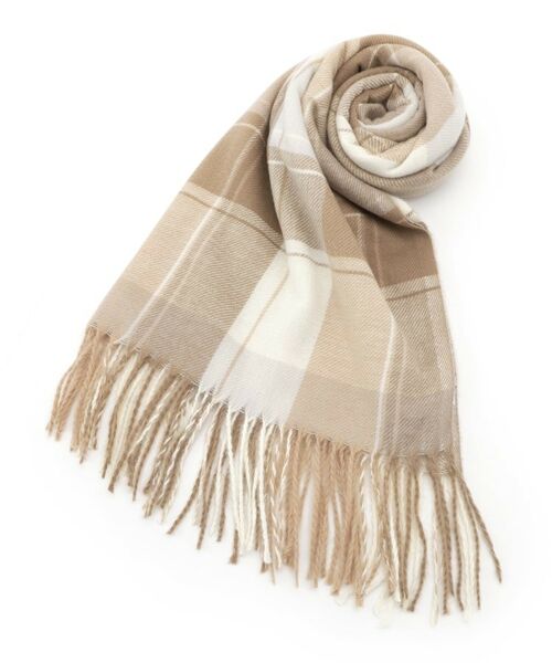 ESPERANZA / エスペランサ マフラー・ショール・スヌード・ストール | ソフトタッチチェックストール | 詳細3