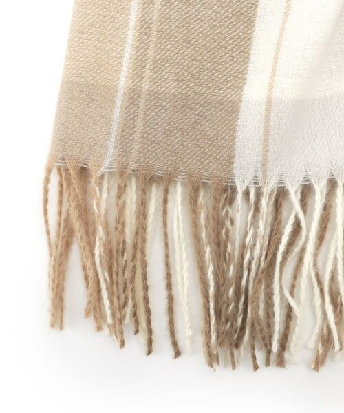 ESPERANZA / エスペランサ マフラー・ショール・スヌード・ストール | ソフトタッチチェックストール | 詳細6