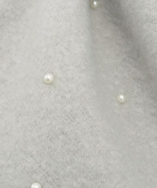 ESPERANZA / エスペランサ マフラー・ショール・スヌード・ストール | フェイクパール付ストール | 詳細2