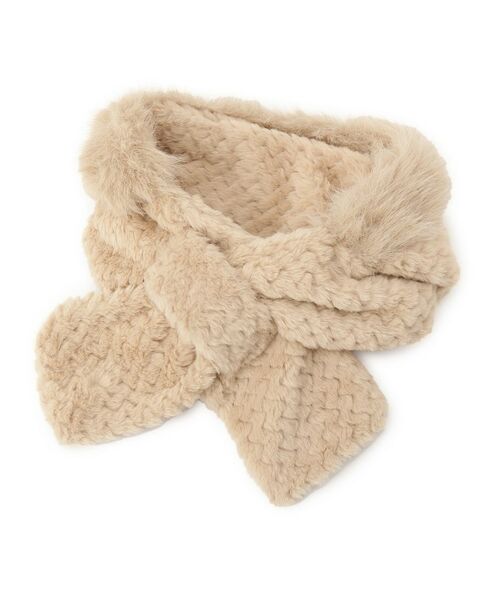 ESPERANZA / エスペランサ マフラー・ショール・スヌード・ストール | ネコミミファー2WAYティペット | 詳細4