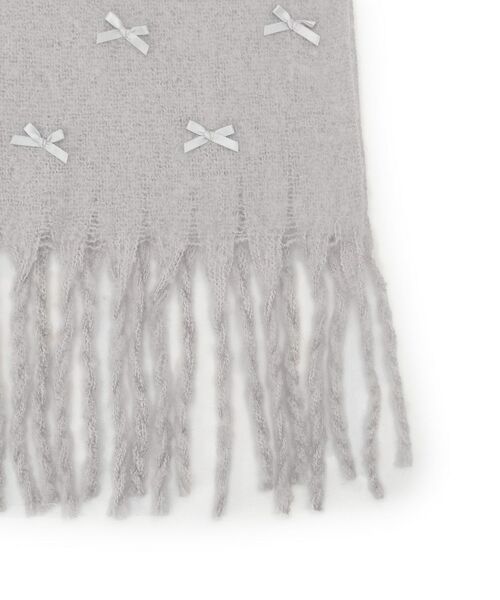 ESPERANZA / エスペランサ マフラー・ショール・スヌード・ストール | リボンモチーフストール | 詳細6