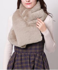 ESPERANZA / エスペランサ マフラー・ショール・スヌード・ストール | フェイクファークロスマフラー