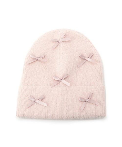 ESPERANZA / エスペランサ ニットキャップ | リボン付きニット帽 | 詳細1