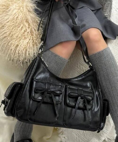 ESPERANZA / エスペランサ ショルダーバッグ | ポケットリボン2WAYバッグ | 詳細13