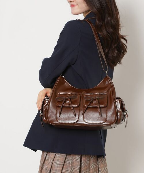 ESPERANZA / エスペランサ ショルダーバッグ | ポケットリボン2WAYバッグ | 詳細4