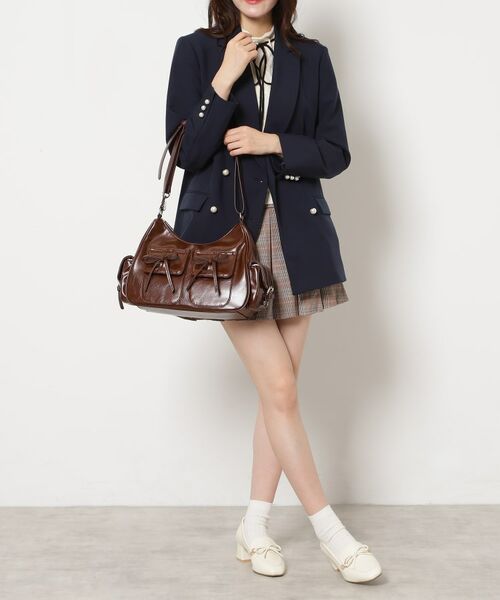 ESPERANZA / エスペランサ ショルダーバッグ | ポケットリボン2WAYバッグ | 詳細6