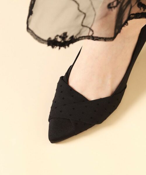 ESPERANZA / エスペランサ パンプス | クロスシフォンリボンパンプス | 詳細7