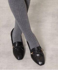 ESPERANZA / エスペランサ パンプス | ビジュー付リボンローファー