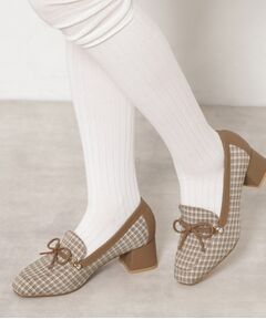 ESPERANZA / エスペランサ パンプス | ビジュー付リボンローファー