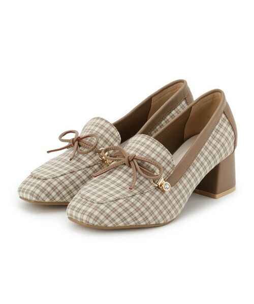 ESPERANZA / エスペランサ パンプス | ビジュー付リボンローファー | 詳細11