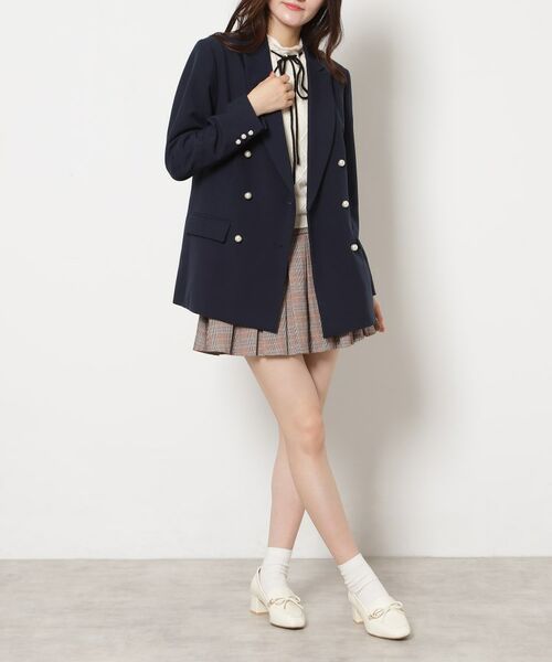 ESPERANZA / エスペランサ パンプス | ビジュー付リボンローファー | 詳細3