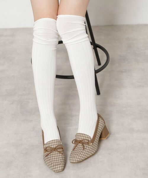 ESPERANZA / エスペランサ パンプス | ビジュー付リボンローファー | 詳細8