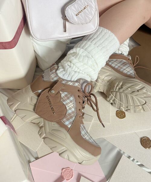 ESPERANZA / エスペランサ スニーカー | 【VALENTINE Collection】きゅんフィットハートチャームスニーカー | 詳細30