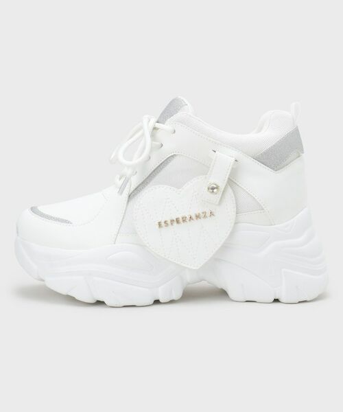 ESPERANZA / エスペランサ スニーカー | ハートチャームインヒールスニーカー | 詳細5