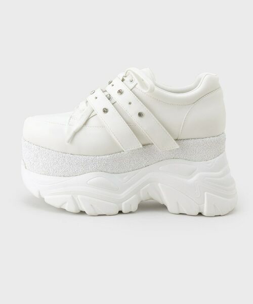 ESPERANZA / エスペランサ スニーカー | ラインストーンスタッズ厚底スニーカー | 詳細10