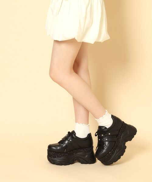 ESPERANZA / エスペランサ スニーカー | ラインストーンスタッズ厚底スニーカー | 詳細2