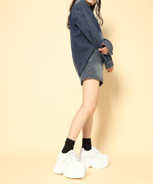 ESPERANZA / エスペランサ スニーカー | ラインストーンスタッズ厚底スニーカー | 詳細5