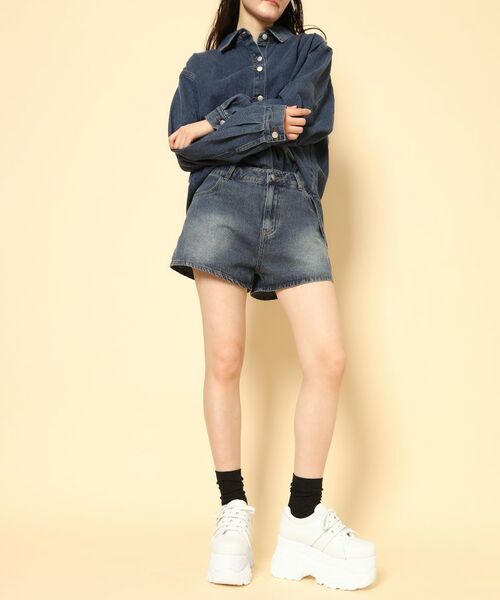 ESPERANZA / エスペランサ スニーカー | ラインストーンスタッズ厚底スニーカー | 詳細6