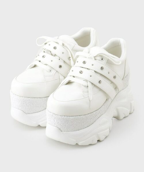 ESPERANZA / エスペランサ スニーカー | ラインストーンスタッズ厚底スニーカー | 詳細8
