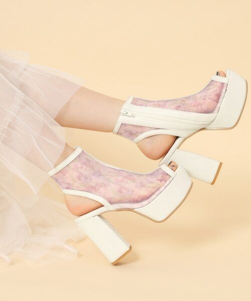 ESPERANZA / エスペランサ ブーツ（ショート丈） | ラク盛りブーサン（クリスタル/透明(000)）