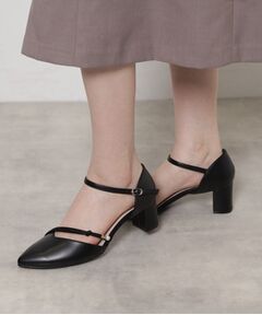 ESPERANZA / エスペランサ パンプス | ポインテッドトゥパール調付きセパレートパンプス