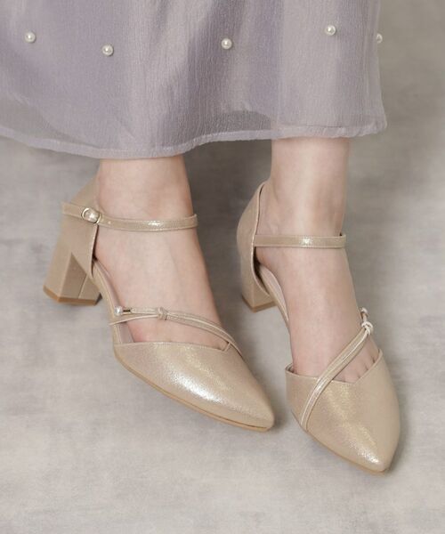 ESPERANZA / エスペランサ パンプス | ポインテッドトゥパール調付きセパレートパンプス | 詳細8