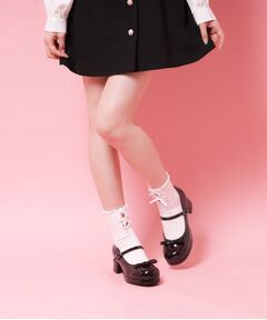 ESPERANZA / エスペランサ パンプス | リボン付きストラップパンプス