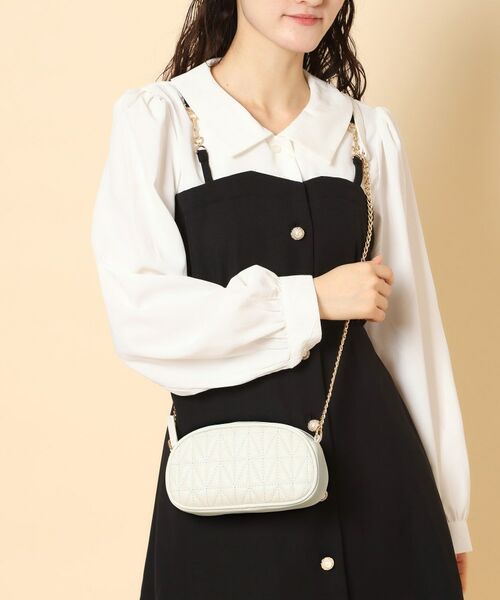 ESPERANZA / エスペランサ ショルダーバッグ | チェーン使いキルティングショルダー | 詳細1