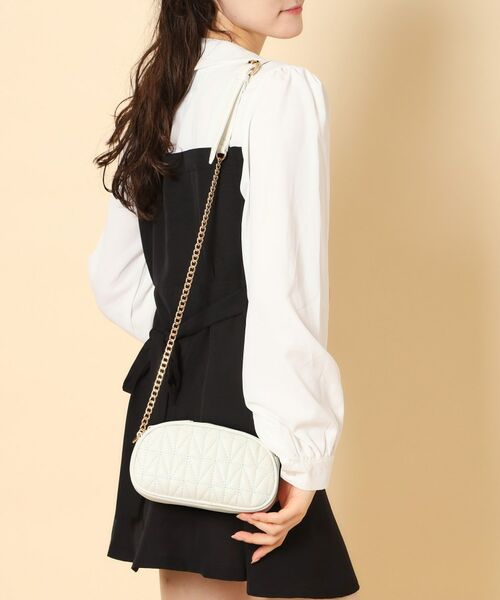 ESPERANZA / エスペランサ ショルダーバッグ | チェーン使いキルティングショルダー | 詳細3