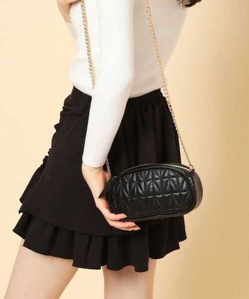 ESPERANZA / エスペランサ ショルダーバッグ | チェーン使いキルティングショルダー | 詳細4