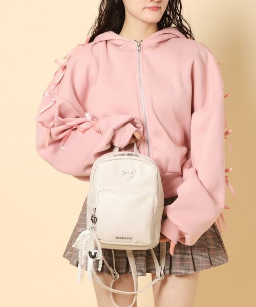 ESPERANZA / エスペランサ リュック・バックパック | チャーム付きハートモチーフリュック | 詳細1