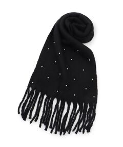 ESPERANZA / エスペランサ マフラー・ショール・スヌード・ストール | フェイクパール使いストール