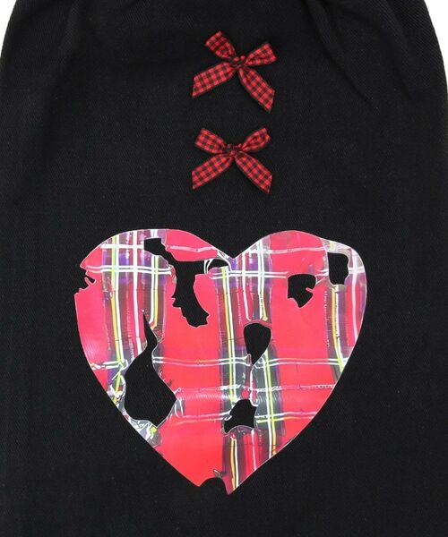 ESPERANZA / エスペランサ レッグウォーマー | 病みカワハート×チェックレッグカバー | 詳細5